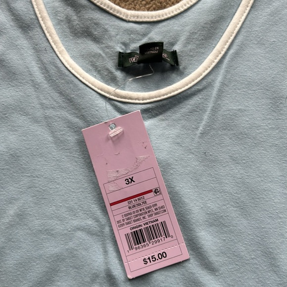 Wild Fable Bodysuit Blue Sz 3XL - Picture 2 of 4